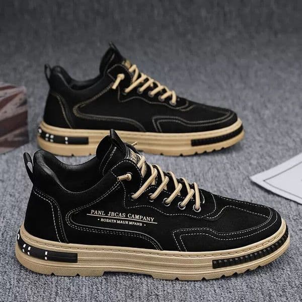 Ddmysports Spring New Breathable Work For Men Korean Style Trendy Versatile Sports Casual Thick Sole Sneakers Dad Shoes Outdoor Shoes
