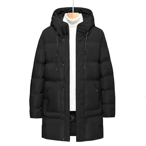 Brand Clothing Men Winter Parkas Warm Thick Hooded Jackets Male Casual Outwear Windproof Coat Long Windbreak Padded Jacket Parka X251125