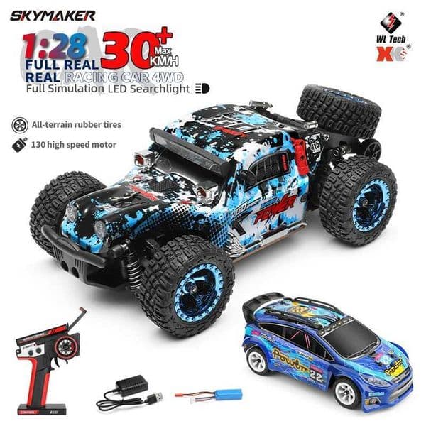 WLtoys 1/28 rc car 284010 284161 4WD Drive Off-Road 24G 30KM/H High Speed Alloy Car 128 Rally Racing Car Toys for Kids GiftW251125