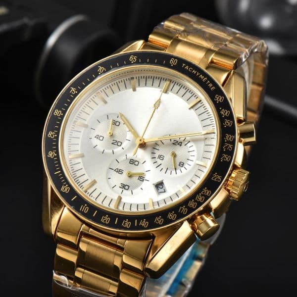 mens watch designer watches quartz movement waterproof designer Watches Steel belt Solid Band O889943
