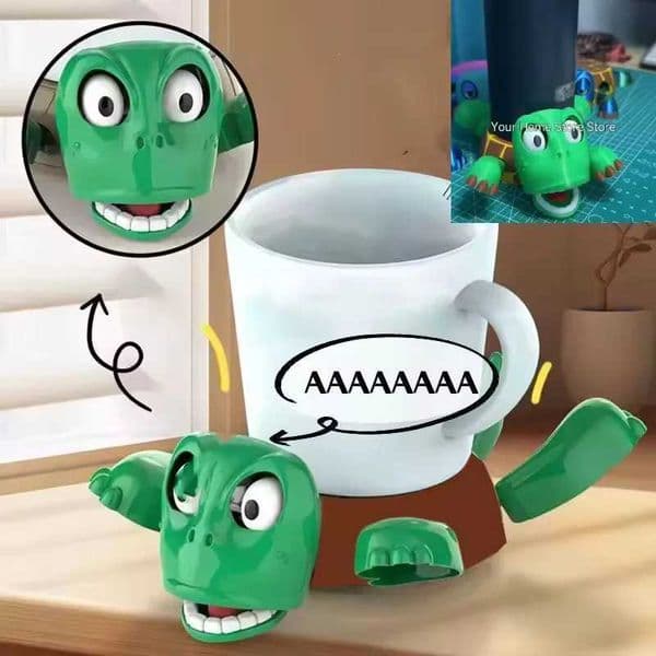 New and interesting roller coaster turtle coaster tea coffee cup beverage holder desktop software decoration 3D printing decoration car decoration X250425
