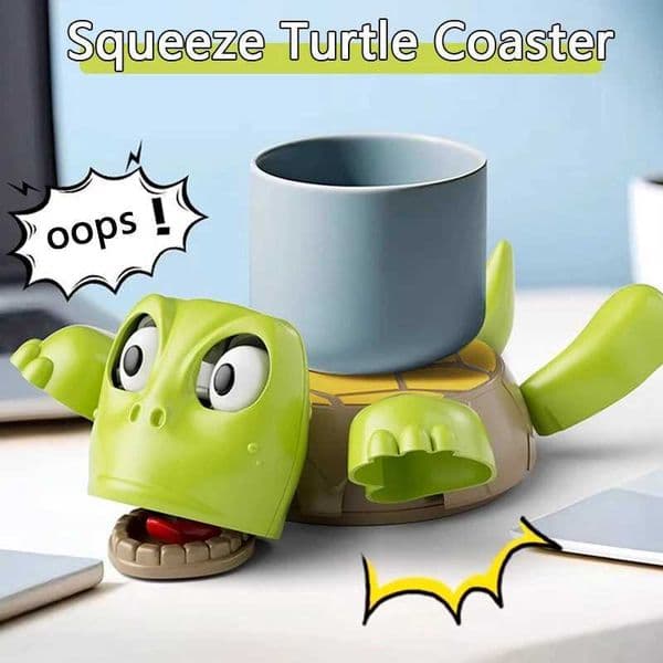 New Fun Roller Coaster Turtle Cup Mat Tea Coffee Cup Beverage Stand Desktop Software Decoration 3D Printing Decoration Home Decoration X2504251