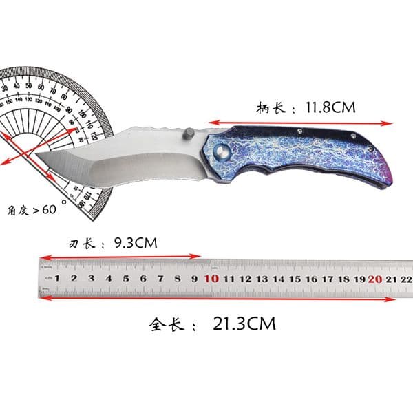 High End A1138 Flipper Folding Knife VG10 Satin Blade CNC TC4 Titanium Alloy Handle Outdoor Ball Bearing folding knife EDC Pocket Knives