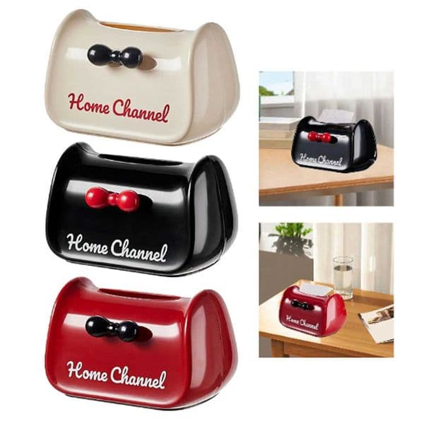 Facial Tissue Holder Tissue Box Decorative Organizer Creative Anti Slip Napkin Y251126