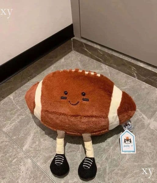 Dolls Jelly cat Amuseables Sports Football Plush Children's plush toys American football Soft Toy rugby body pillow Soothing the Doll Gifts 2025 style