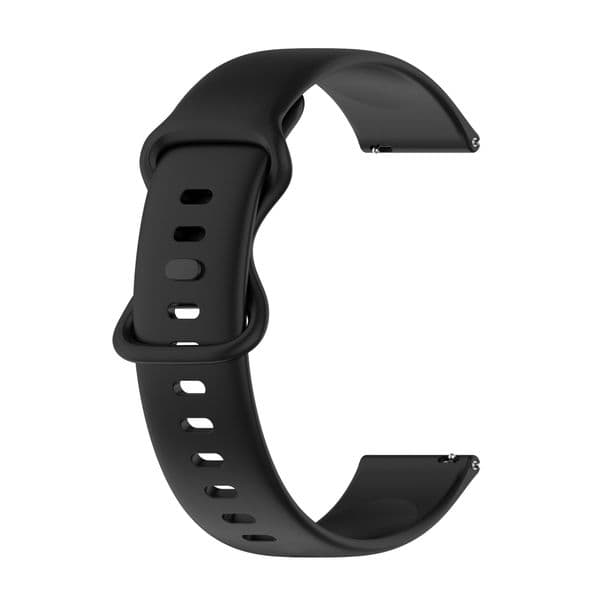 20mm 22mm Silicone Rubber Watch Bands for Huawei Watch GT3 Pro Smartwatch with Butterfly Buckle Compatible