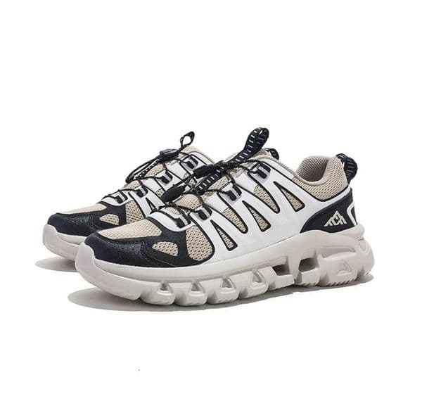 Jifffly 2025 New Men's Dad Shoes INS Super Retro Versatile Thick Sole Height Increasing Sports Shoes Breathable Fashion Wear-Resistant
