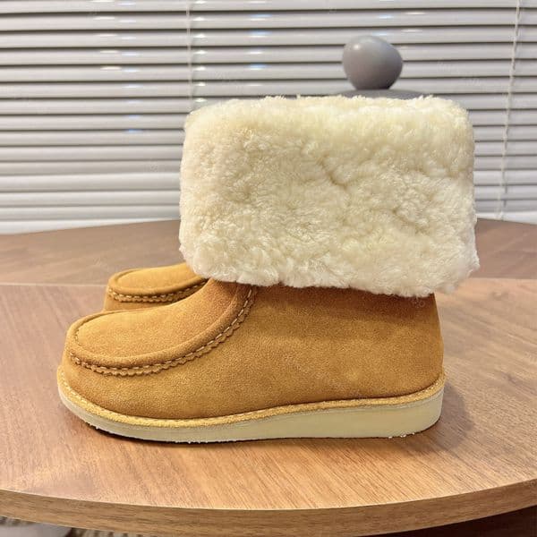 designer Boots Womens Snow Boots Loafers New Winter Style Thick Platform Design Plush Lined for Warmth Cotton Boots designer shoes size 35-41