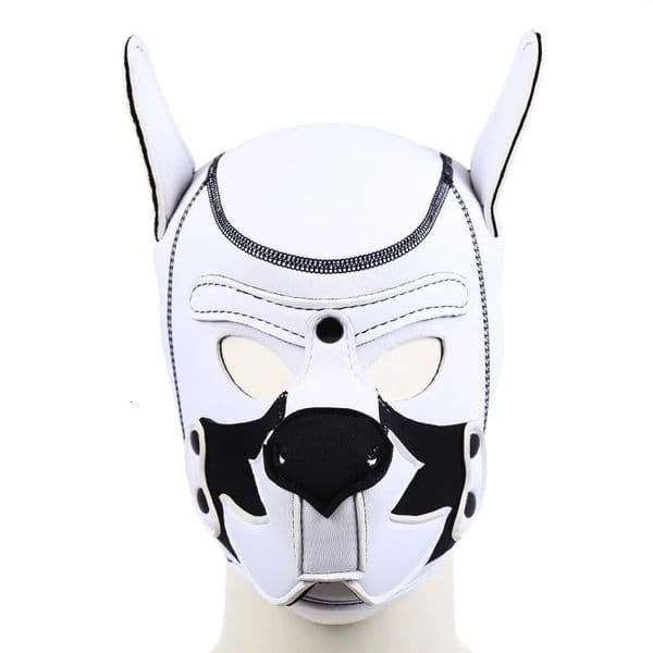 Fashion Dog Cover Puppy Role Playing Clothing Filled Rubber Full Head Cover with Ear Collar Suitable for Dog Role Playing 250424