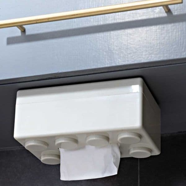 2026 Creative Building Block Cover Facial Dispenser Tissue Storage Box For Livingroom Bedroom Bathroom Home Office Y251126 Free Shipping