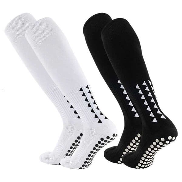 Knee High Long Men Women Non Slip Grip Socks Football Basketball Baseball Rugby Soccer Cycling Running Tennis Towel Bottom Z251126