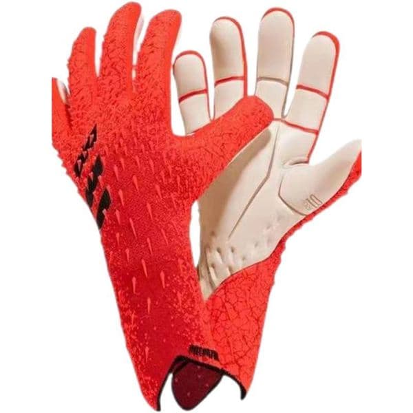 Goalkeeper gloves, adult and children's football gloves, latex thickened, anti-slip, wear-resistant, no finger protection