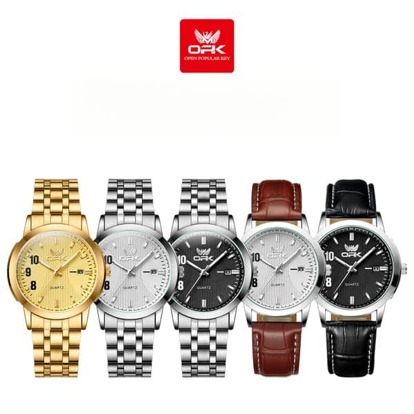 OPK Free Shipping New Designer Watch Source Manufacturer Wholesale Simple Fashion Waterproof Luminous Quartz Watch High-end Men's Watch