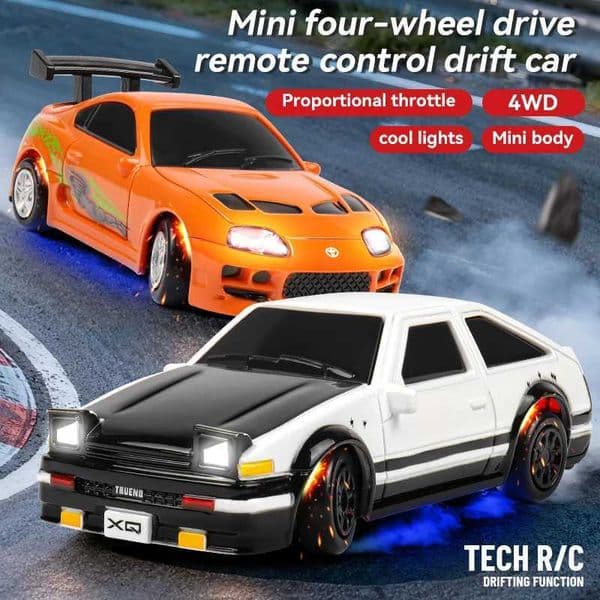 XQ 164 Mini RC Drift Car 4WD Remote Control racing Car High-performance 3 Styles Stunt Drift Perfect for Kids Y251127