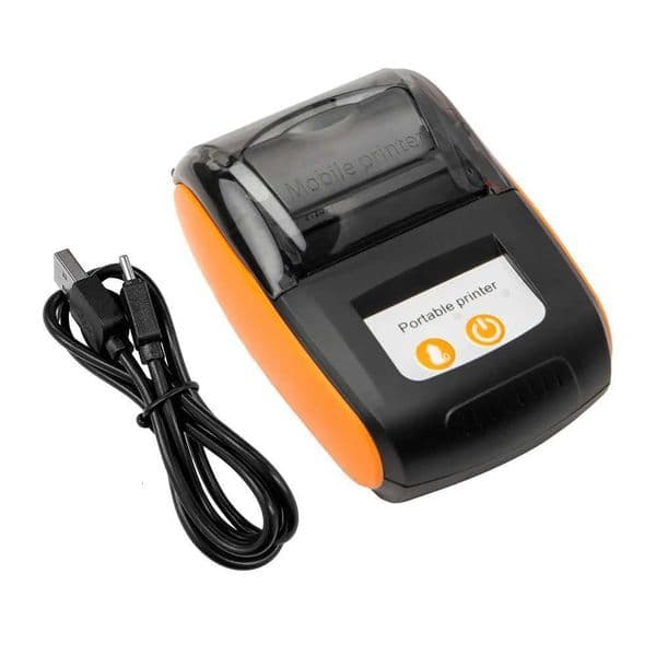 Portable receipt printer 58mm mini thermal printing wireless BT USB mobile printer cpatible with Android/iOS/Win systems H251127