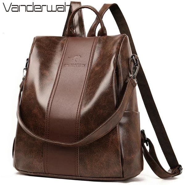 Ladies Travel Backpack Mochila Feminina Anti Theft Sac Women Leather High Quality Bagpack School Bags for Teenage Girls 251126