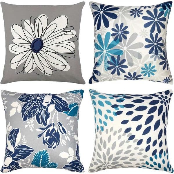 Home Decor Floral Patterned Throw Pillow Covers for Home Pattern Cushion Cover Suitable for Sofa Bedroom Car Pillow CoverW251127