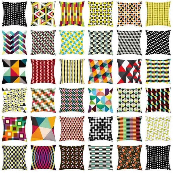 Nordic Geometric Pillowcase Pillow Cases for Bed Sleeping Car Cushion Cover Sofa Throw Pillows Cover Home Decoration 45x45cm 50W251127