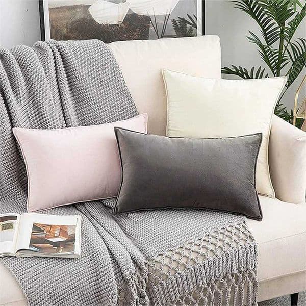 Cushion Cover Velvet Decortion Pillow Cover For Sofa Living Room Housse De Coussin 30x50cm Cushion Cover Nordic PillowcaseW251127
