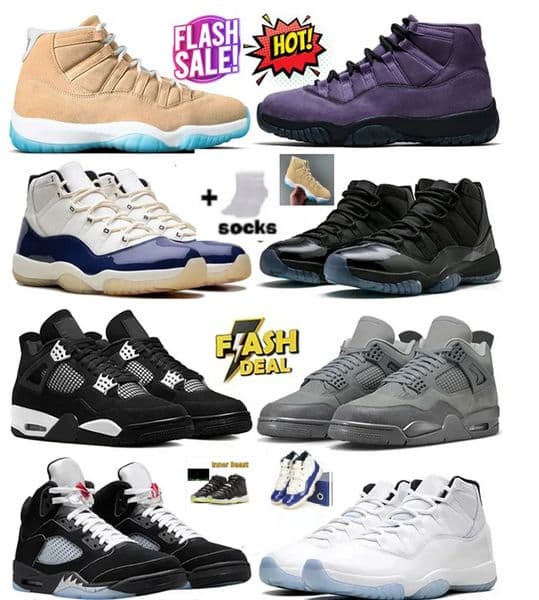 Cat Big boy 5 Basketball Shoes For kids 5s 11s Sneakers White thunder Bred Cool Grey Metallic 4 4S Reimagined Wheat Mens outdoor Sports Trainers puber girl H251211