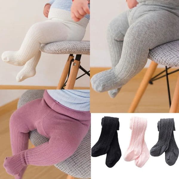 0-2Y Pantyhose Baby Leggings Autumn Winter Baby Girls Warm Long Tube Socks Childrens Jumpsuit Socks born Baby Tights 251126BJ