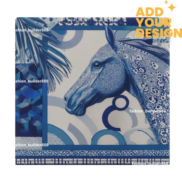 Custom H Pad core material Horse Pattern Luxury Foam Seat Cushion Chair Pad Office Chair Cushion for Enhanced Comfort Posture Support Ideal for Office Cushion H39