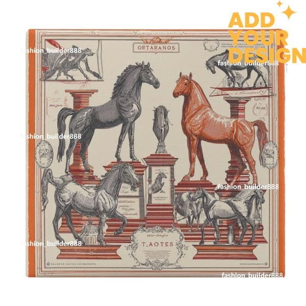 Custom H Pad core material Horse Pattern Luxury Foam Seat Cushion Chair Pad Office Chair Cushion for Enhanced Comfort Posture Support Ideal for Office Cushion H52