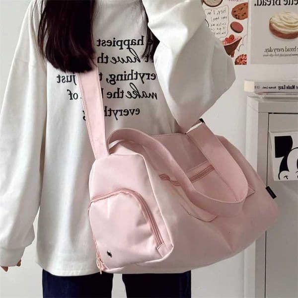 Large Crossbody Travel Tote Bags for Wen 2024 Canvas Shoder Messenger Bag Sports Yoga Sahels Fi Wan Handbag Y251128