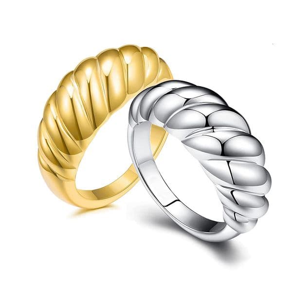 Star Fried Dough Twists Thread Creative Croissant Ring