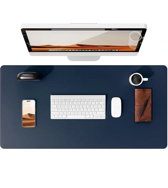 Multi Size Waterproof Mouse Pad Office Desk Protector Mat Desktop Keyboard Desk PU Leather Pad Gaming Mousepad PC Accessories 251121