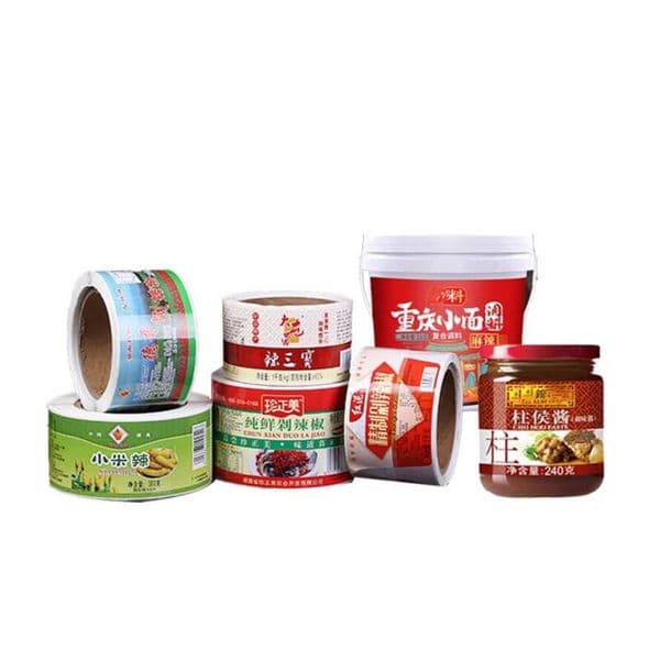 Custom Label Stickers Beef Chili Sauce Hot Pot Base Seasoning Pack Roll Adhesive Printing Customization