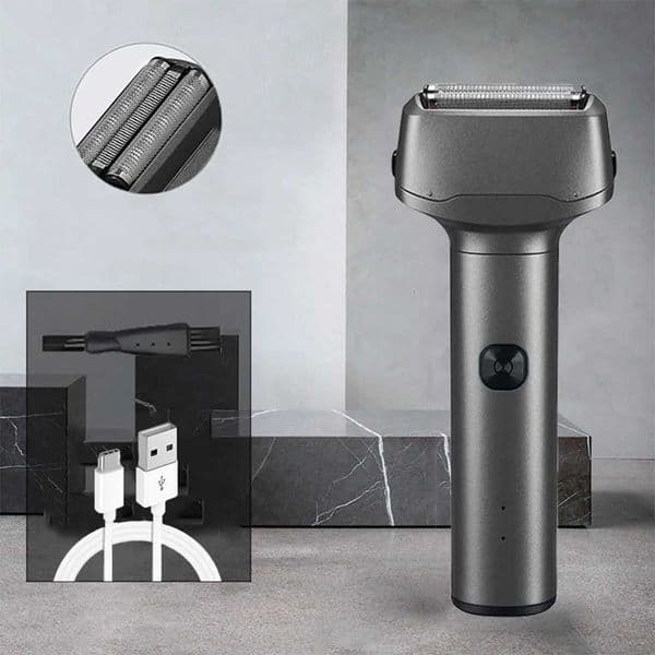 Rechargeable Reciprocating Electric Shaver for Men Portable Electric Razor for Men Cordless Head Shavers Mens Beard Trimmer X251128
