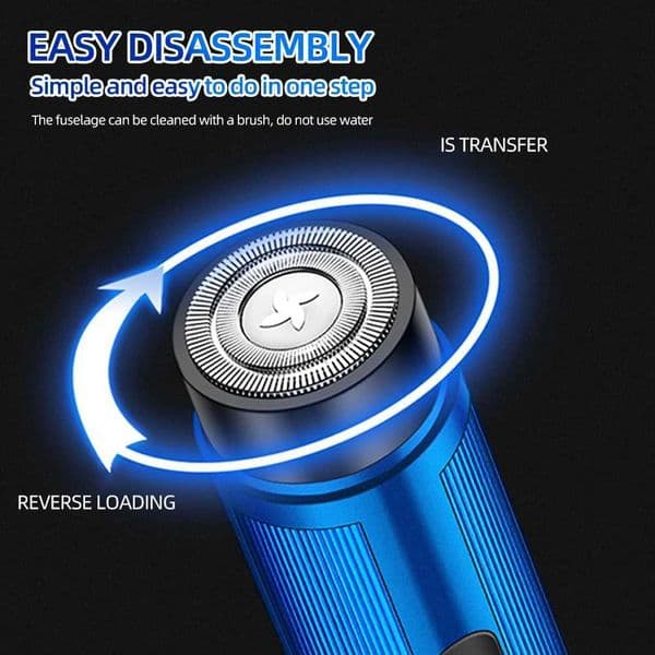 Mens Mini Electric Shaver Rechargeable Razor Epilator Womens Shaving Machine for Men Car Mini Shaver Electric Shaving Tools X251128