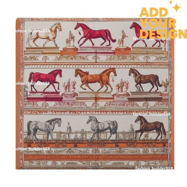 Custom H Pad core material Horse Pattern Luxury Foam Seat Cushion Chair Pad Office Chair Cushion for Enhanced Comfort Posture Support Ideal for Office Cushion H9