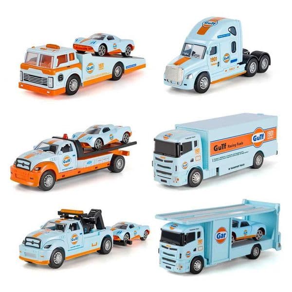 164 Quality Trailer Alloy Car Model Combination Model Enthusiast Collection Decoration Christmas Festival Gift J251129