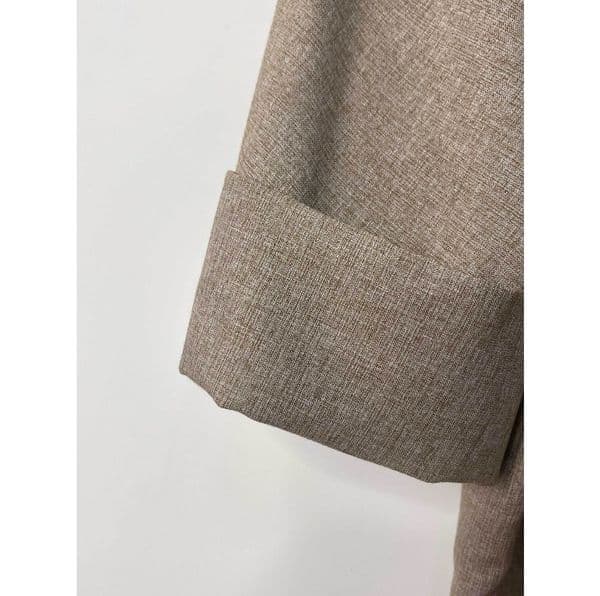 (1035) New Women Robe Long Skirt Solid Color Pocket Dress