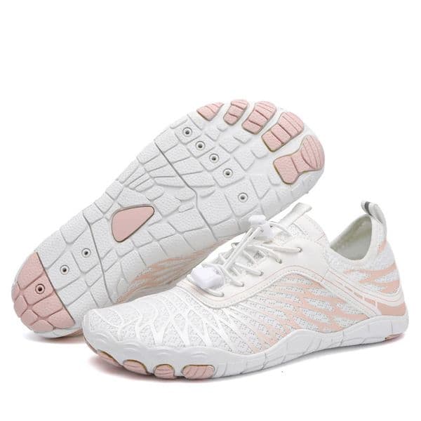 Quick-Dry Aqua Shoes Couple Summer Beach Anti-Slip Aqua Shoes Swimming Wading Breathable Creek Tracing Aqua Shoes 250421