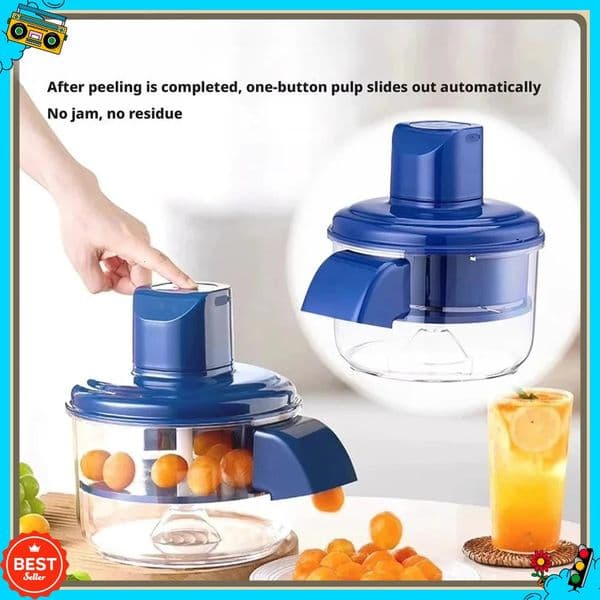 2026 New Automatic Electric Grape Peeler Smart Hands-Free Fruit Peeling Device With Food-Safe Blades Suitable For Grapes And Cherries 251129