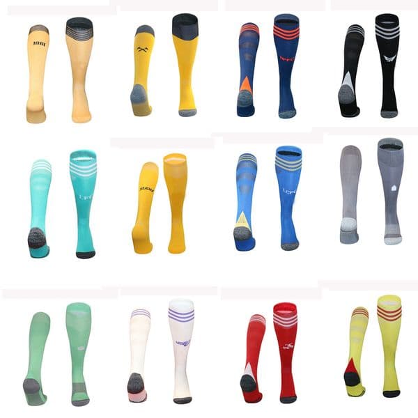 2026 Sports Soccer Socks English League Team Saka Gyokeres Estevao Haaland Adult Kids Socks ALl Club Team Men Boys and Girls Knee Thick Chaussettes de football