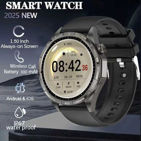 Men New Smartwatch 6 G T 6 PRO BT Call Waterproof Sports Fitness Heart Rate Monitoring Health Bracelets For Android IOSW251129