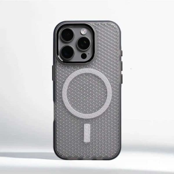 Cooling Heat Dissipation Magnetic Phone Case For iPhone 16 Pro Max 15 17 13 12 Case For Wireless Charge Shockproof Cover H251129