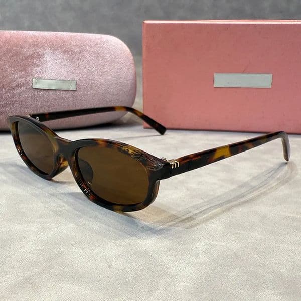 Women Minimalist Luxury Quality MINI Electroplated Decorative Small Square Glasses Sports Designer Sunglasses UV400 Protection Velvet Original Box
