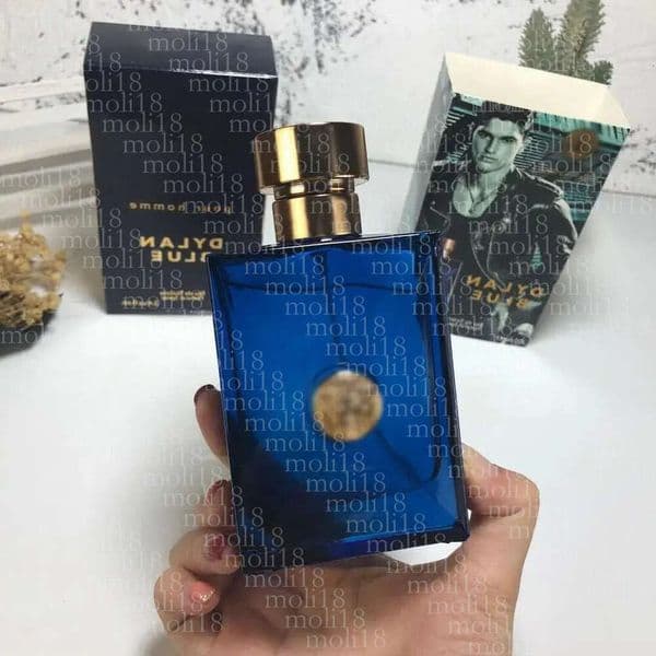 Designer Men Perfume BLUE Anti-Perspirant Deodorant Spray EDP 100ML Body Mist 3.4 FL.OZ Long Lasting Scent Women Fragrance Natural Male Cologne Longlasting
