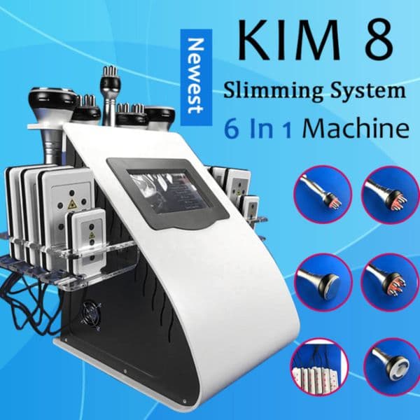High Quality New Model 40K Ultrasonic Liposuction Cavitation 8 Pads Laser Vacuum Rf Skin Care Salon Spa Slimming Machine Beauty Equipme371