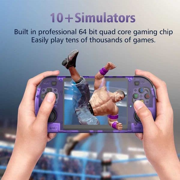 Retro Portable Gaming Console R36H PRO MAX Features a 64-bit Linux system and a 42-inch display This portable handheld vid K251107