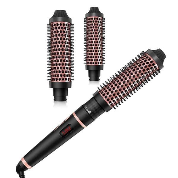 Replaceable Thermal Brush 1.5 Inch Ionic Heated Round Brush Creates Blowout Look Thermal Round Brush Curling Iron Z250122