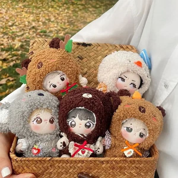 Baby clothes doll clothes attribute free cotton doll clothes 10cm baby fashionable and cute 250121