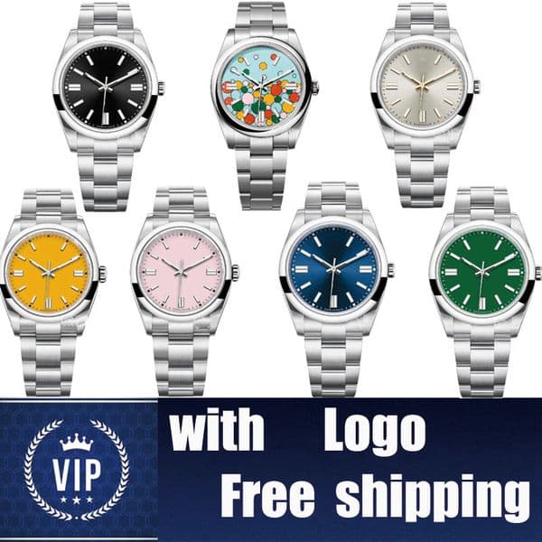 Men's luxury watch automatic 36/41mm mechanical 8215 movement and 904L stainless steel sapphire glass hot models