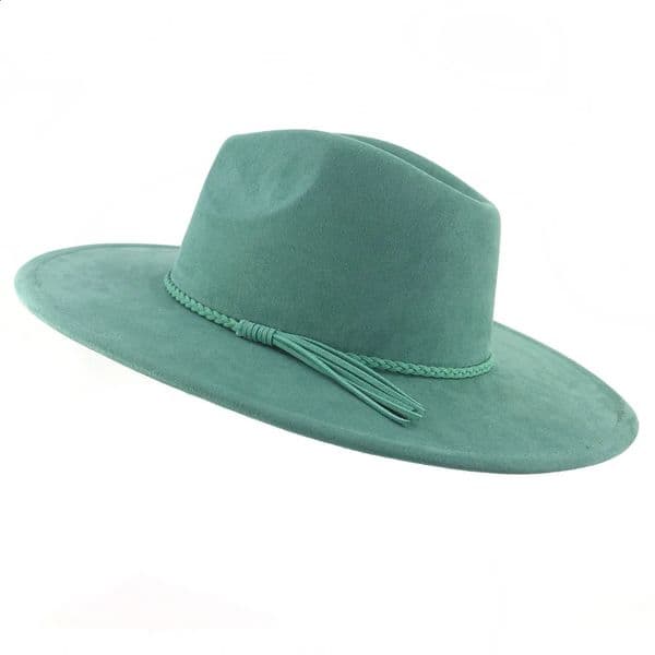 Suede Top Hat 95cm Wide Brim Fedora Hat Men Women Autumn Winter Felt Jazz Hats Classic Church Fedoras Chapeau Sombrero Mujer 260605