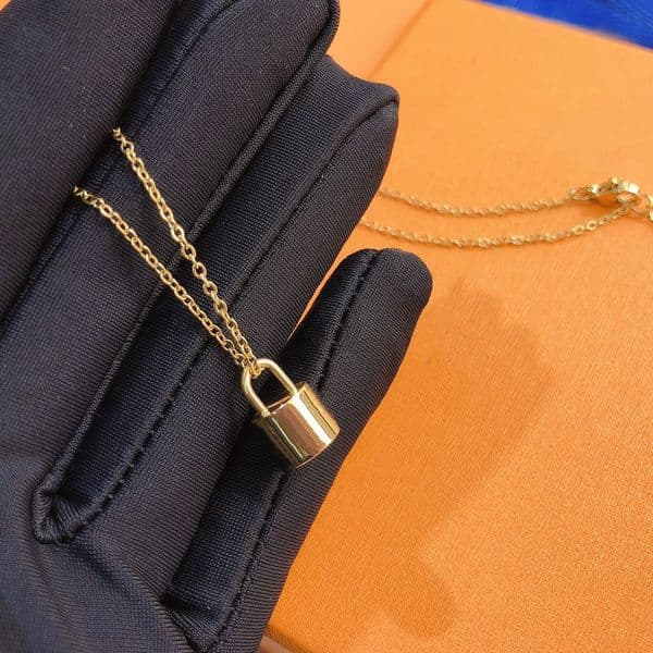 Fashion Women Luxury Necklace Choker Pendant Chain Gold Plated Stainless Steel Necklaces Wedding Jewelry Accessories 8D8